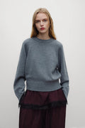 Breeze Woman Jumper Light Grey Melange