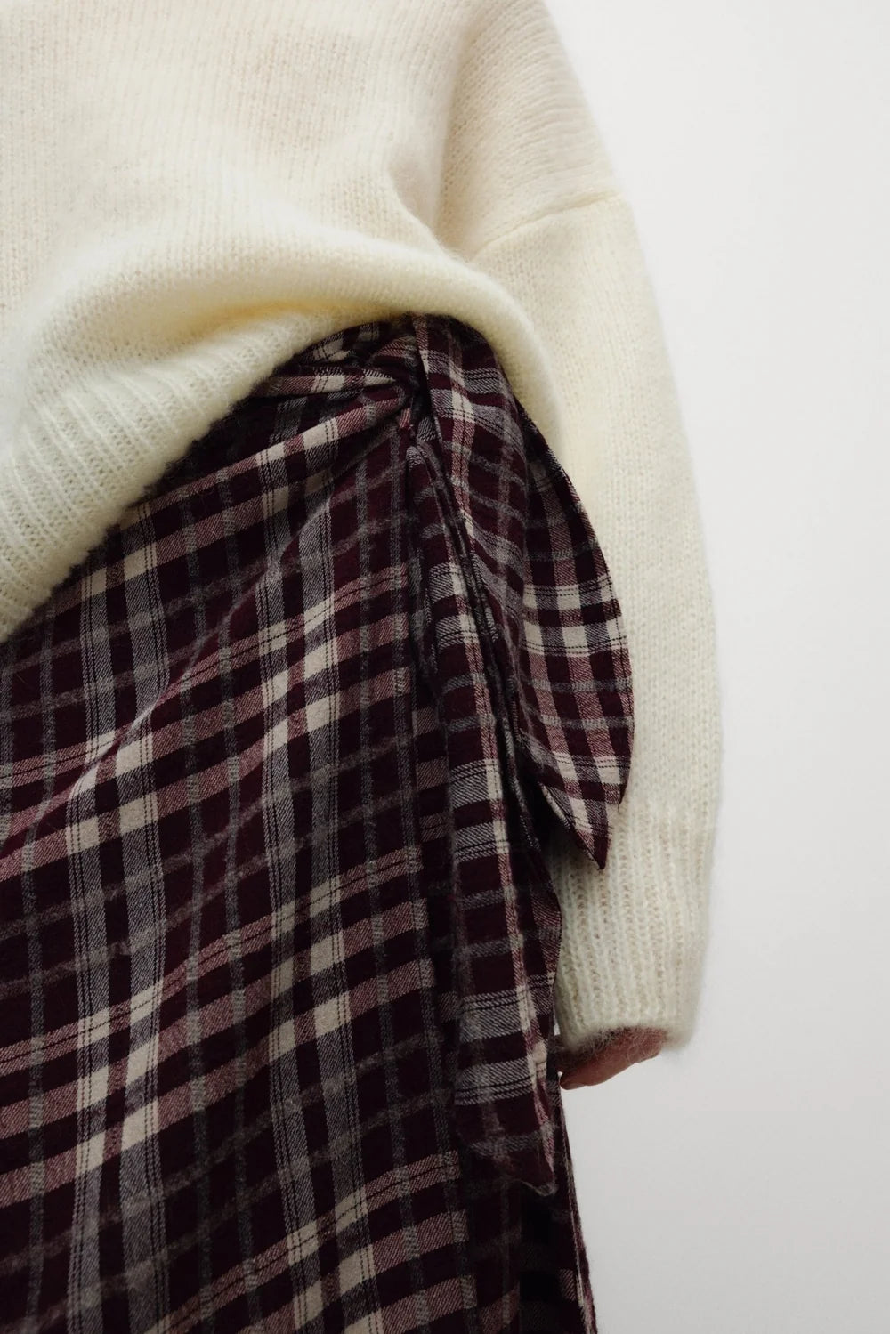 EMBER CHECK SKIRT