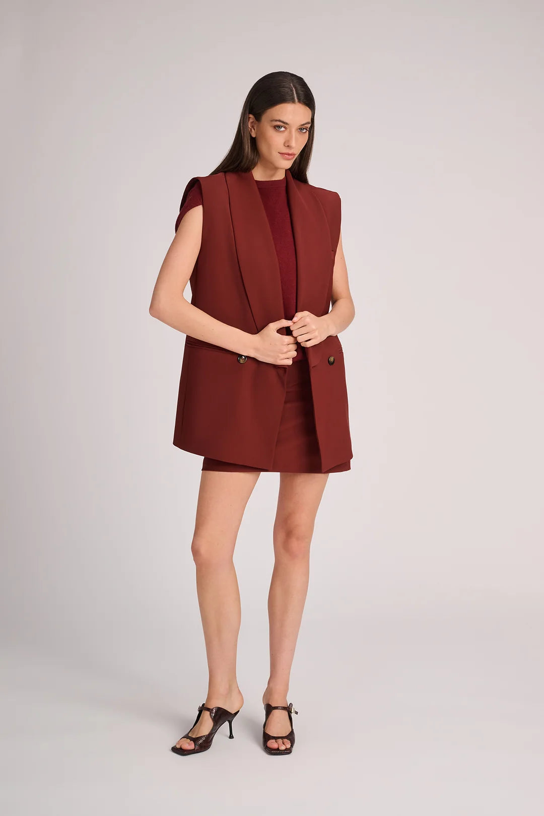 Geneva Vest Rust